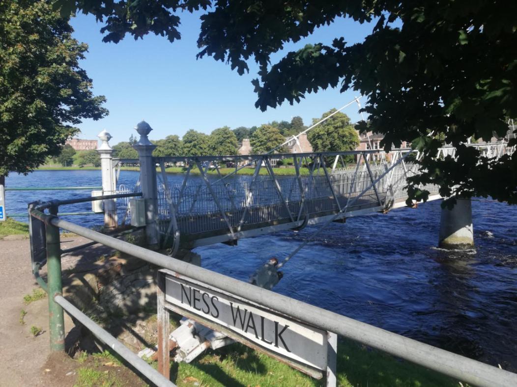 Highland Historical Home In Inverness City Centre Esterno foto